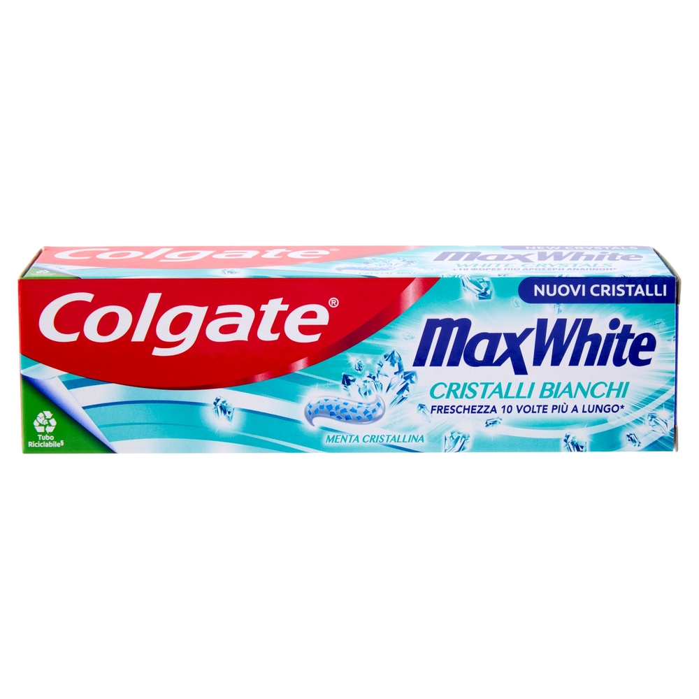 Colgate dentifricio sbiancante Max White Cristalli Bianchi 75 ml